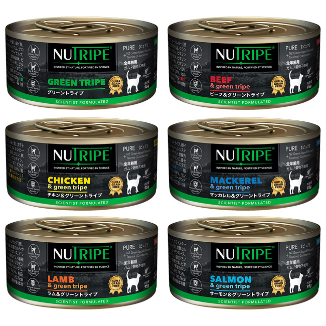 j[gCv CAT PURE EFbgt[h 95gʁ~6Zbg (6e1) NUTRIPE SNp h{