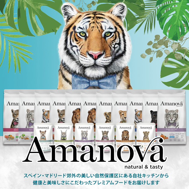 Amanova アマノヴァ 猫専門店ゴロにゃん☆公式通販サイト｜猫の首輪