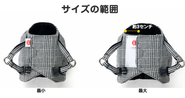 �T�C�Y�͈̔�