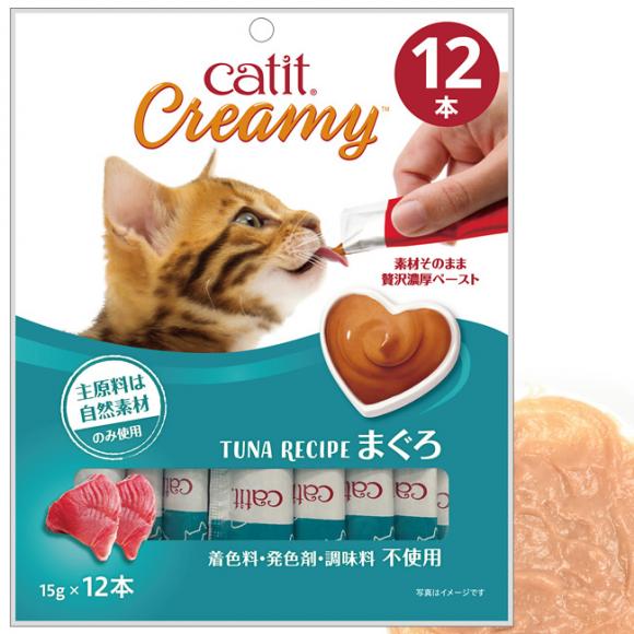 LbgCbg N[~[ ܂ 15g~12{ (27934) ^Ez Lp  Catit Creamy