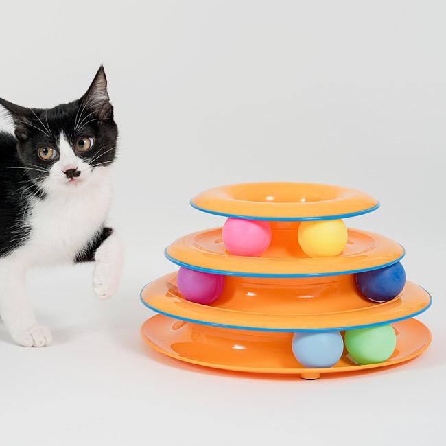 DADWAY ダッドウェイ タワーオブ・トラックス (03175) 猫用おもちゃ
