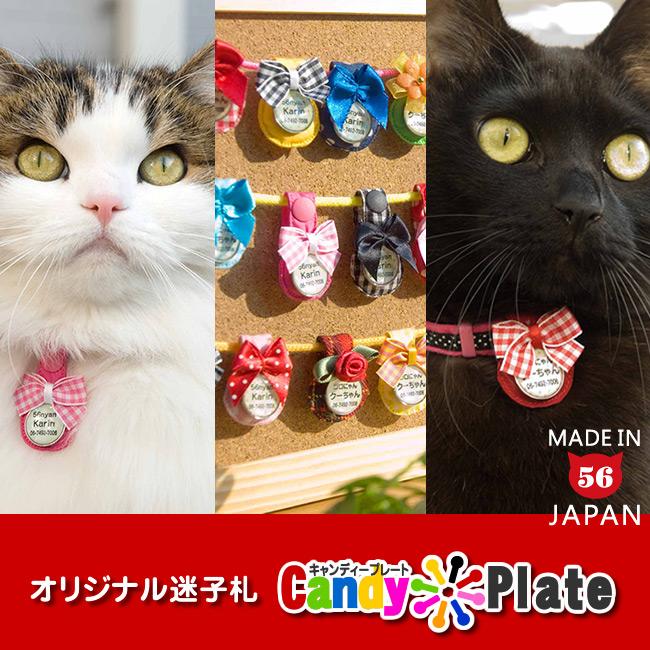 猫の迷子札【ゴロにゃんオリジナル猫用迷子札(ネームタグ
